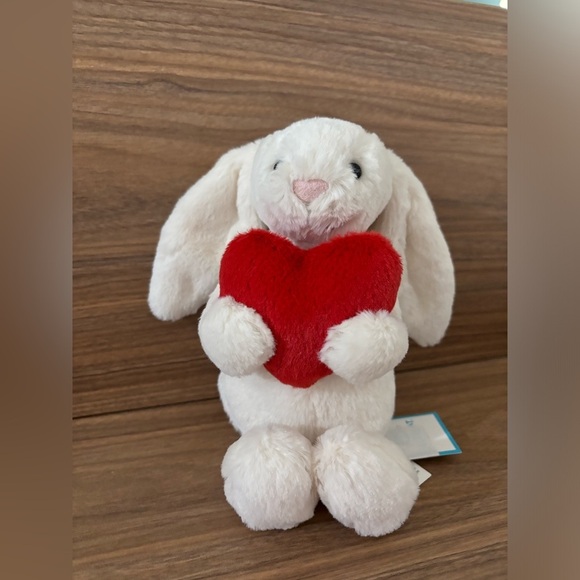 Jellycat bashful red heart bunny - Picture 1 of 2